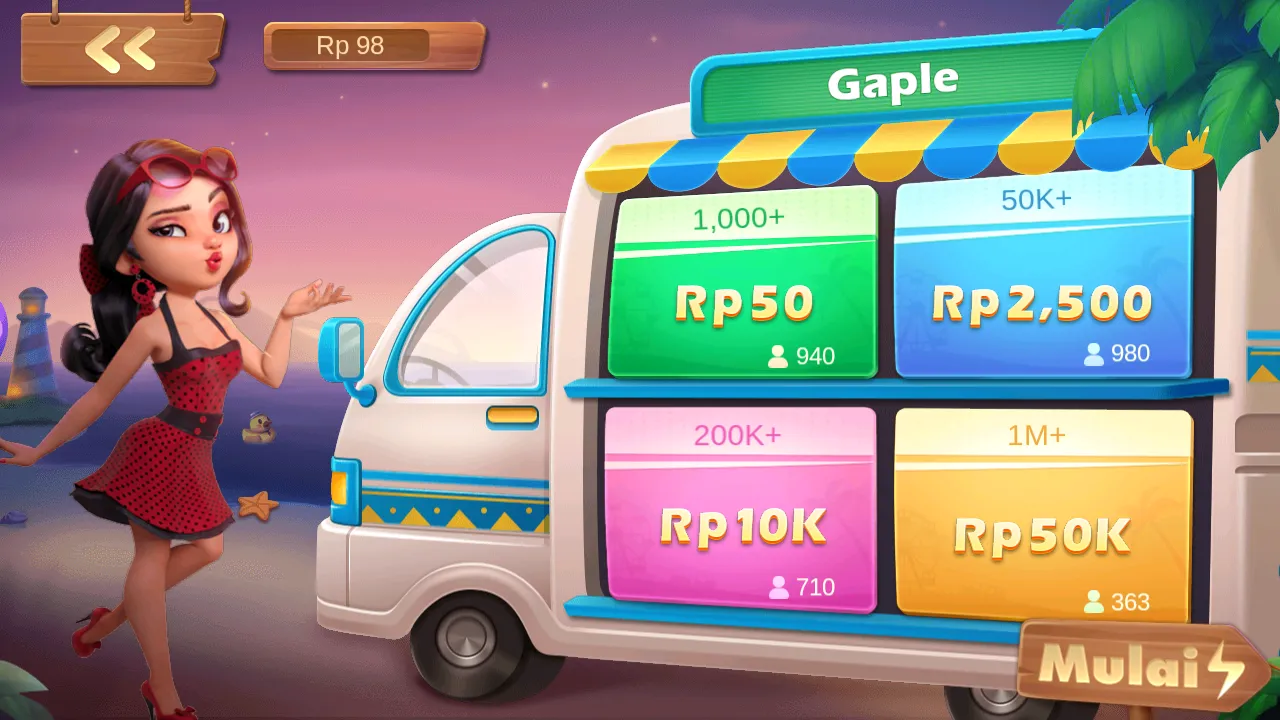 Game Gaple Domino